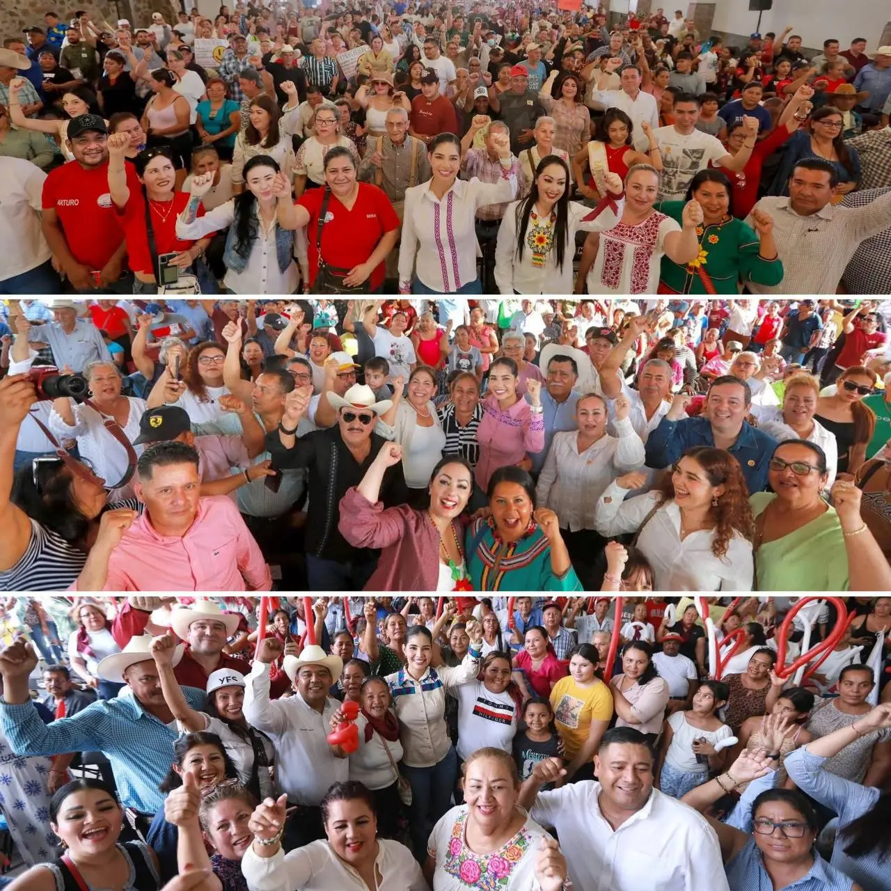 ¡DE NORTE A SUR! GERALDINE PONCE CONFIRMA EN TERRITORIO SU VENTAJA EN LAS ENCUESTAS!